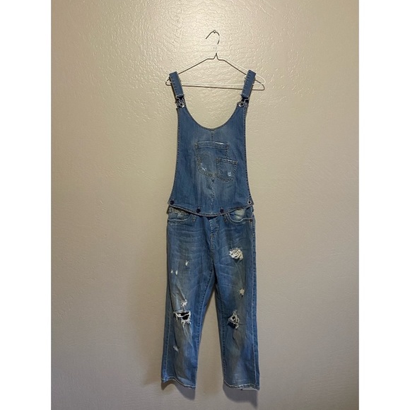 💕 Pietro Brunelli Maternity Denim convertible overalls - Picture 1 of 7